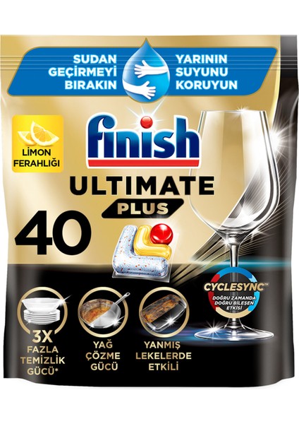 Ultimate Plus Limon 40 Tablet 488 G
