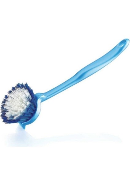 Plastik Tek Bulaşık Fırçası Kir Kazıma Uçlu (4940)