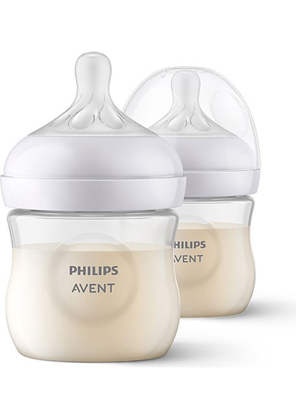 Doğal Tepkili Pp 2'li Biberon Seti 125ML 0+ Ay (4 Adet)