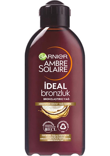 Ambre Solaire Güneş Yoğun Bronzlaştırıcı Yağ Spf2 200 ml (3 Adet)