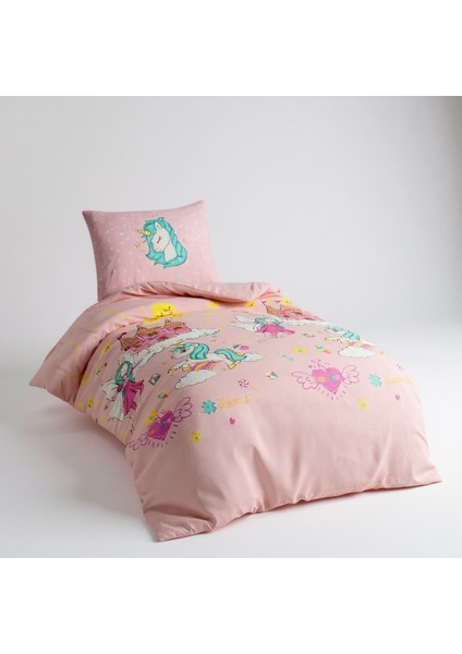 Junior Nevresim Seti Tek Kişilik Unicorn Dreams Pembe modelleri