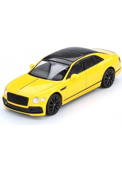 Mini Gt 1/64 Bentley Flying Spur Monaco Yellow - Blister Paket modelleri