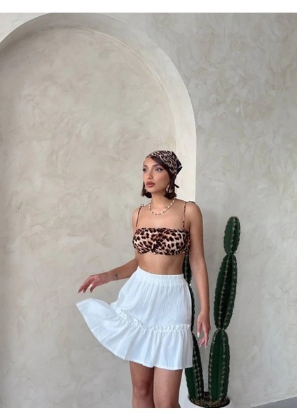 Çingene Keten Etek Beyaz S24808 indirimleri