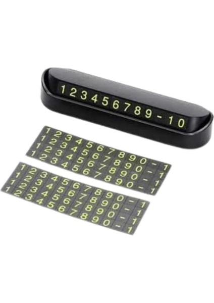 Tüm Araçlara Uyumlu Araç Içi Park Numaratör Oto Araç Numaratör