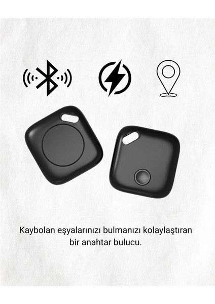 Bluetooth Destekli Akıllı Takip Cihazı | Mobil Uygulama Kontrollü | Kaybolan Eşyalar Için Konum Bulma Teknolojisi fiyatları