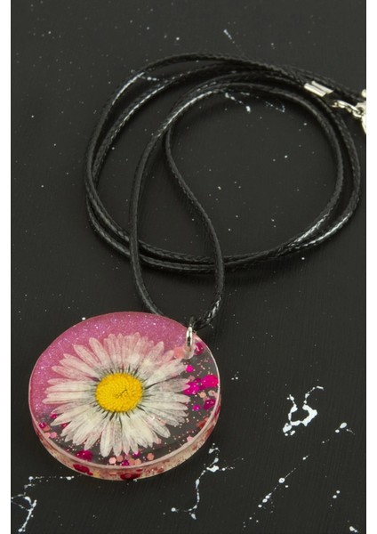 Ieg Papatya Epoksi Kolye