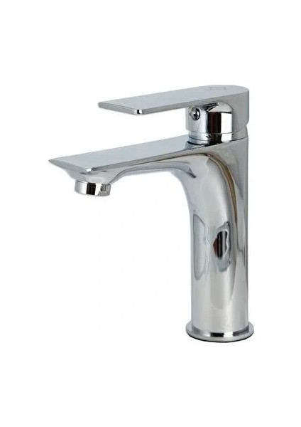 Lüks Sabit Lavabo Bataryası Tek Kollu Musluk – Su Tasarruflu Banyo & Mutfak Uyumlu