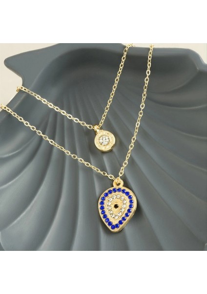 Ieg Damla Nazar Yeni Sezon Ikili Kolye