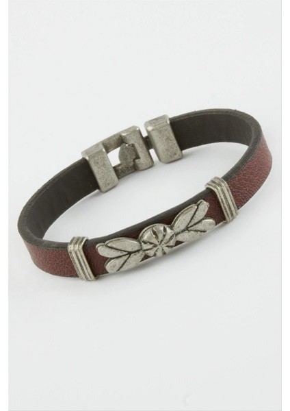 Ieg Çift Başlı Kartal Suni Deri Bileklik