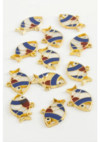 Balık Tek Kulp Mineli Bileklik ve Kolye Ucu Aparatı 1 Adet