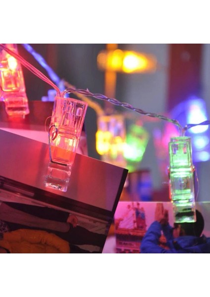 Greyder GD972 Şerit Pilli Aydınlatma 2 Metre 10 Adet Rgb Mandal LED ( Lisinya ) fırsatları