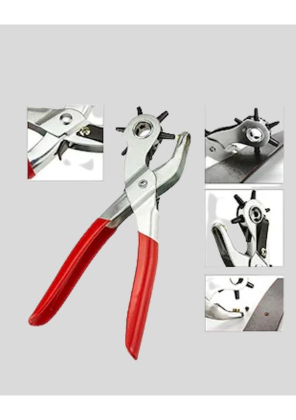 Çok Fonksiyonlu Delik Açma Pensesi 2mm–4.5mm Ayarlı Metal Gövdeli modelleri