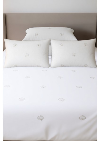 Desenli Pamuk Yastık (50X70) 4 Adet fırsatları