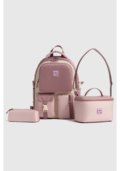 Hkn 9013F Ilkokul Sırt Çantası Okul Çantası Çok Bölmeli