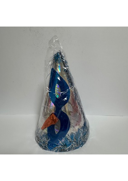 Yılbaşı Şapkası Seti Lüx Karton Metalik Renk