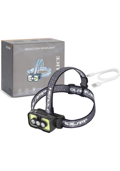 Police PS-2363 Şarjlı Kafa Feneri ( Lisinya )