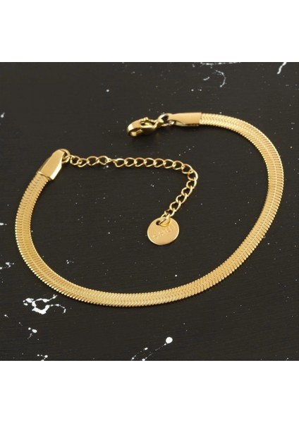 Italyan Çelik Zincir Bileklik