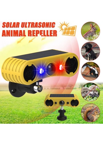 Egonex Güneş Enerjili Ultrasonik Hayvan Kovucu EG-26950 indirimleri