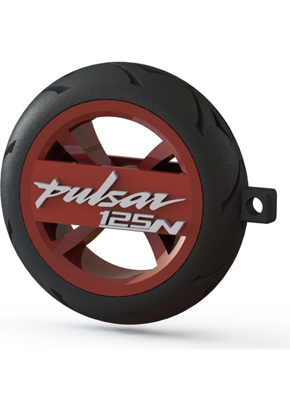 Pulsar 125 N Logolu Özel Tasarım Lastik Detaylı Motosiklet Anahtarlığı modelleri