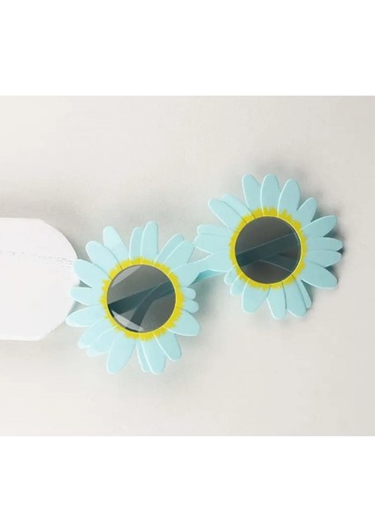 Mavi Renk Papatya Şekilli Parti Gözlüğü modelleri