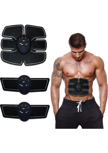 Ems Pack Kas Gelistirici Masaj Aleti - Karın Kası - 6 Bölge - 6 Parça modelleri