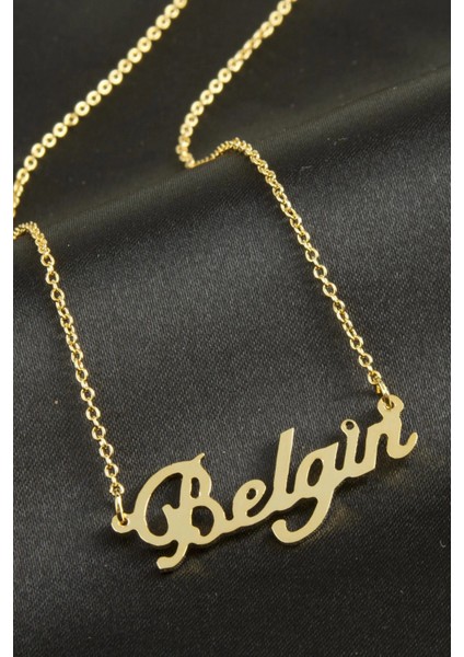 Ieg Belgin Isimli Kolye (Kişiye Özel)