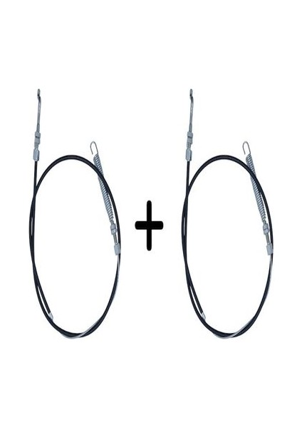 Taral Uyumlu Euro Sistem Debriyaj Teli Kısa Komple 58238 Yaylı 2 Adet Erpilsan Elektronik