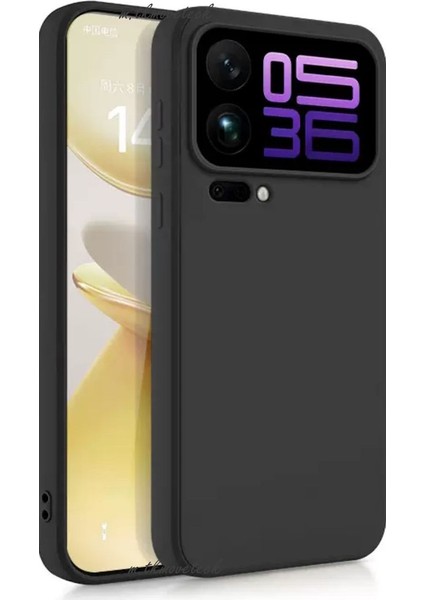 Xiaomi 17 Pro Max Kılıf Kamera Korumalı Yumuşak Renkli Silikon Kapak Mat Hisli