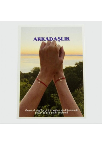 Ieg 2'li Arkadaşlık Bileklik Kartı