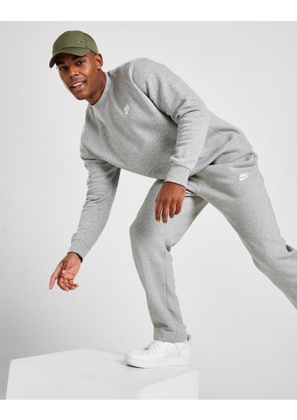 Nsw Club Fleece Crew Gri Erkek Sweatshirt modelleri
