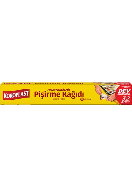 Pişirme Kağıdı Hazır Kesilmiş 32'li