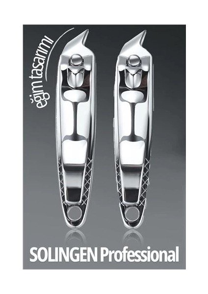 Bfs Eğimli Tırnak Makası 2 Li Set Solingen Profesyonel