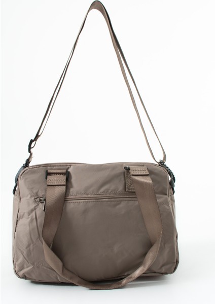 Kadın Çok Gözlü Suya Dayanıklı Şık Görünümlü Seyahat ve Günlük Kullanıma Uygun El ve Omuz Çantası