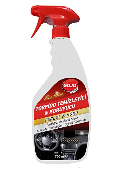 Gojo Torpido Temizleyici ve Koruyucu 750 ml (5 Adet)