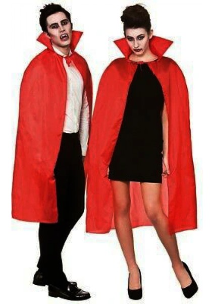 Ieg Kırmızı Renk Yakalı Pelerin 120 cm