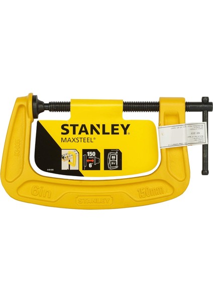 Max Steel C-Mengene, Sarı, 0-83-035 fiyatları