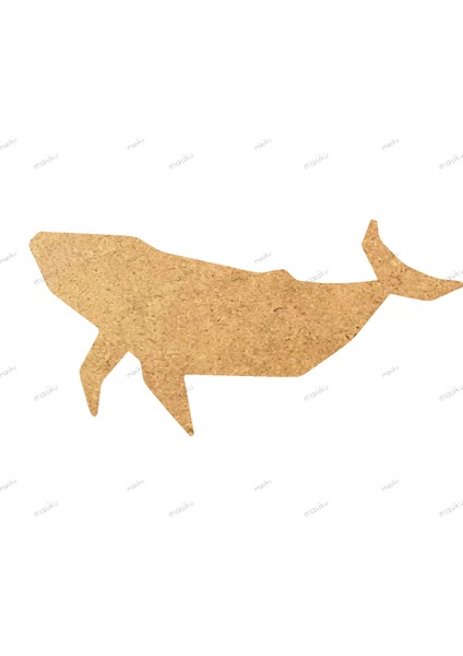 10'lu Paket Ahşap Duvar Dekoru - ST_00437 - 8 x 4 cm