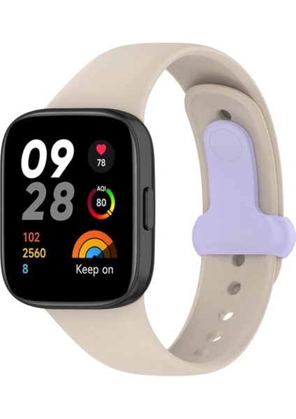 Xiaomi Redmi Watch 3 Origin Silikon Kordon - Bej
