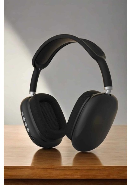 Bfs P9 Air Max Kablosuz 5.0 Mikrofonlu Bluetooth Kulaklık Beyaz Yüksek Ses Kaliteli indirimleri