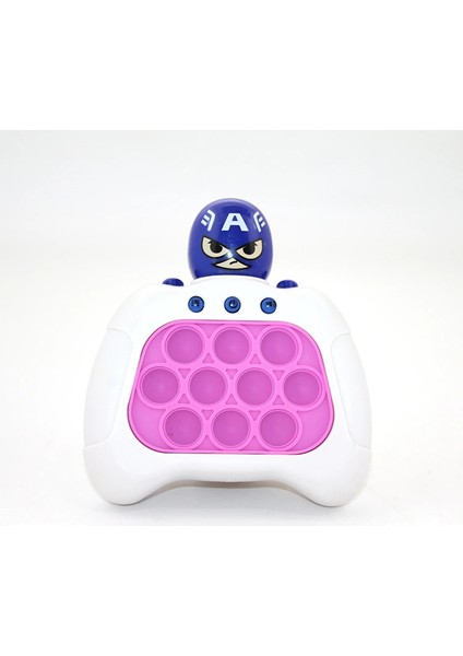 Işıklı Müzikli Pop-It Captain America Tasarımlı