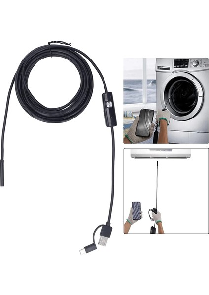 Endoskopik Kamera Yılan Kamera 5 mt modelleri