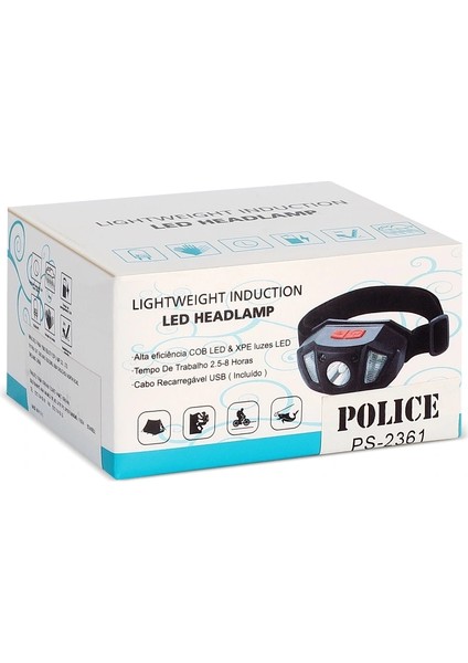 Police PS-2361 Şarjlı Kafa Feneri ( Lisinya ) fırsatları