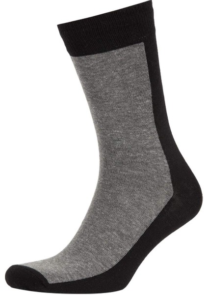 Erkek 5'li Pamuklu Uzun Çorap A7552AXNS indirimleri