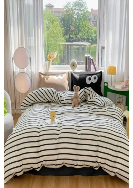 Nevresim Takımı Çift Kişilik Funny Kolay Ütülenir Siyah-Kahve fırsatları