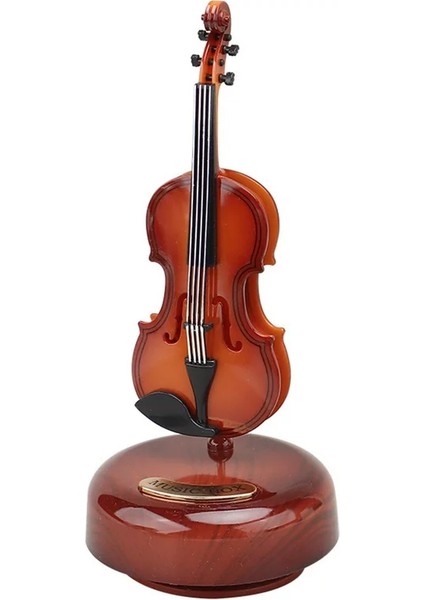 Hareketli Violin Müzik Kutusu