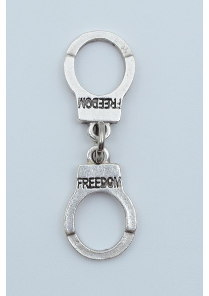 Kelepçe Gümüş Kaplama Kolye Ucu