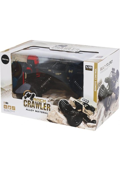 9268 Kumandalı 4x4 Metal Rock Crawler 1:12