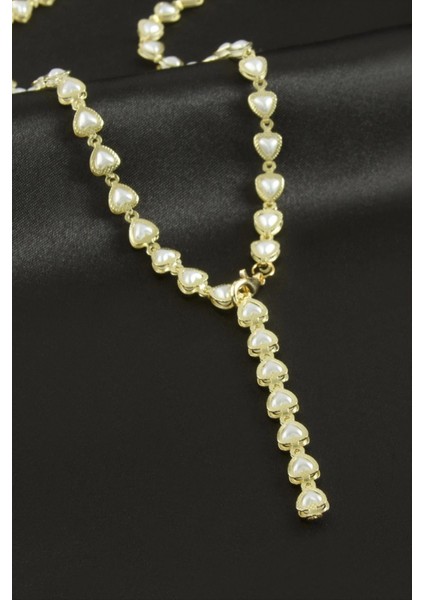 Ieg Kalp Zirkon Taşlı Çelik Y Kolye