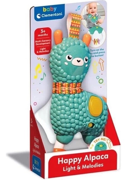 17505 Baby Clementoni - Interaktif Lama Oyuncak