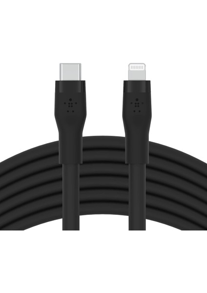 Boostcharge Flex Silikon USB Tip C - Yıldırım Kablosu (3M/10FT), Mfi Sertifikalı 20W Hızlı Şa